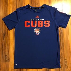 Kids Adidas Climalite Chicago Cubs Tee | Large